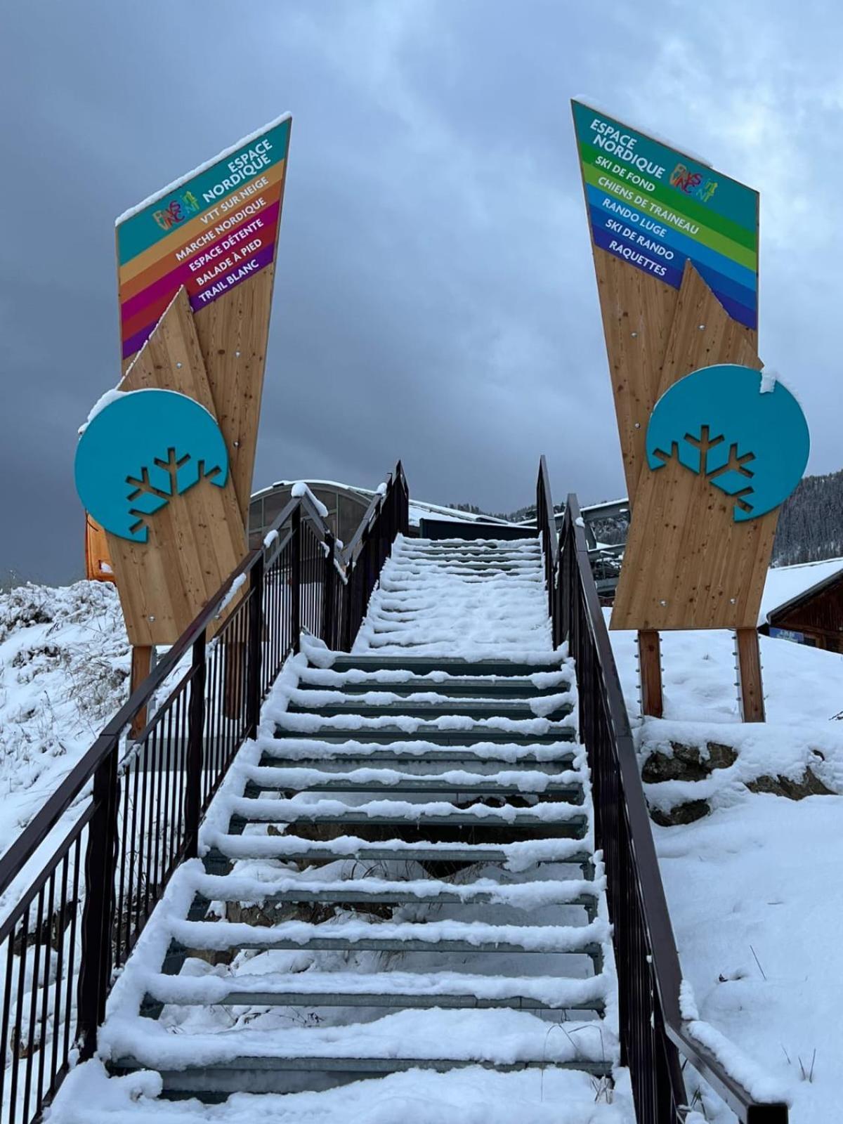 Appartamento "La Batisse Des Pres" Puy-Saint-Vincent Esterno foto